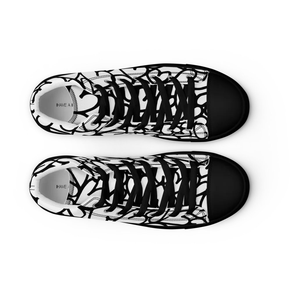 Have A Heart High Top Canvas Shoes product image (9)