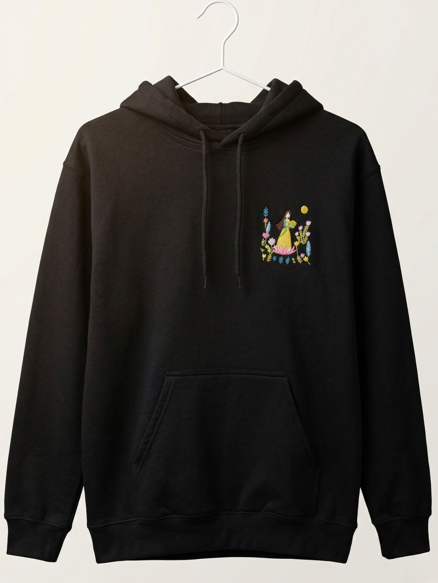 Om Shreem Mahalakshmiyei Namaha — Hoodie (BLACK) product image (2)