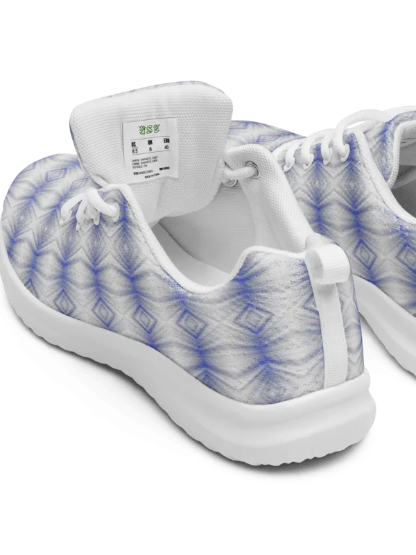 Electric Blue Diamond Flux Diamond Blue Gradient Women's Athletic Shoes product image (7)