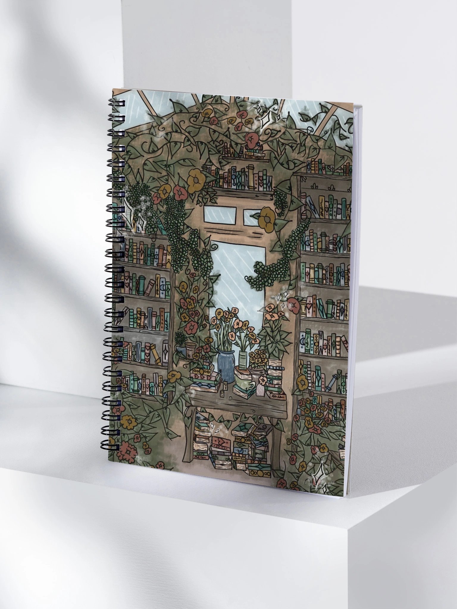 Bookish Greenhouse - Notebook product image (4)