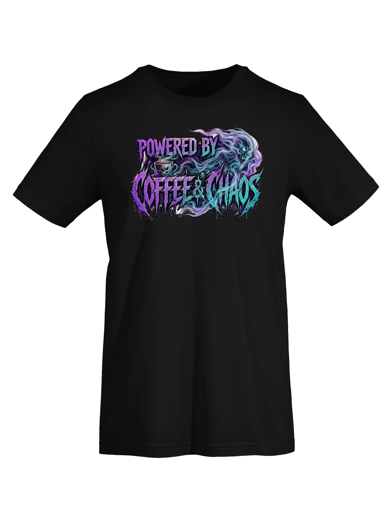 Powered by Coffee & Chaos Tee product image (5)