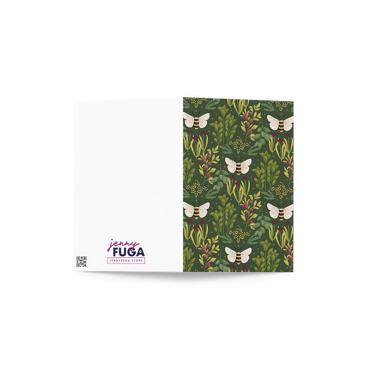 Bees and Foliage Greeting Card product image (2)
