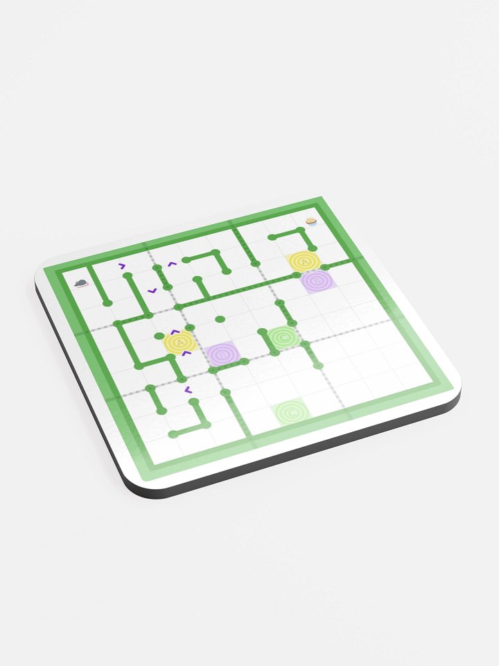 Rat Run Coaster Green product image (2)