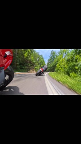 Passing 🦃 mayhem 360 view on Tail of the Dragon 🐉 #ducati #tailofthedragon #motorcycle #motorbike linked Reel for @bigebikesp...