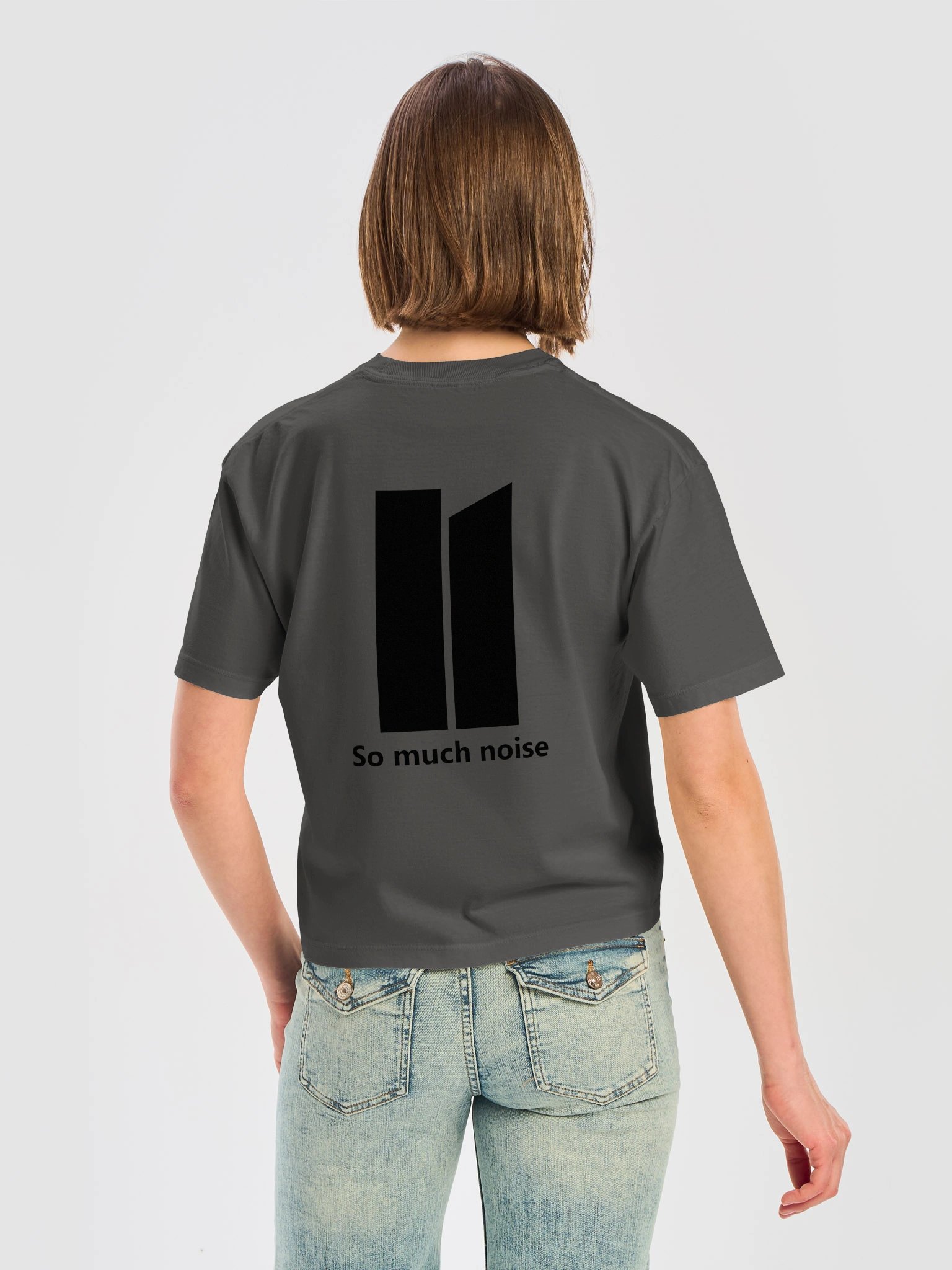 So much noise - Women's Boxy Tee - Back product image (5)