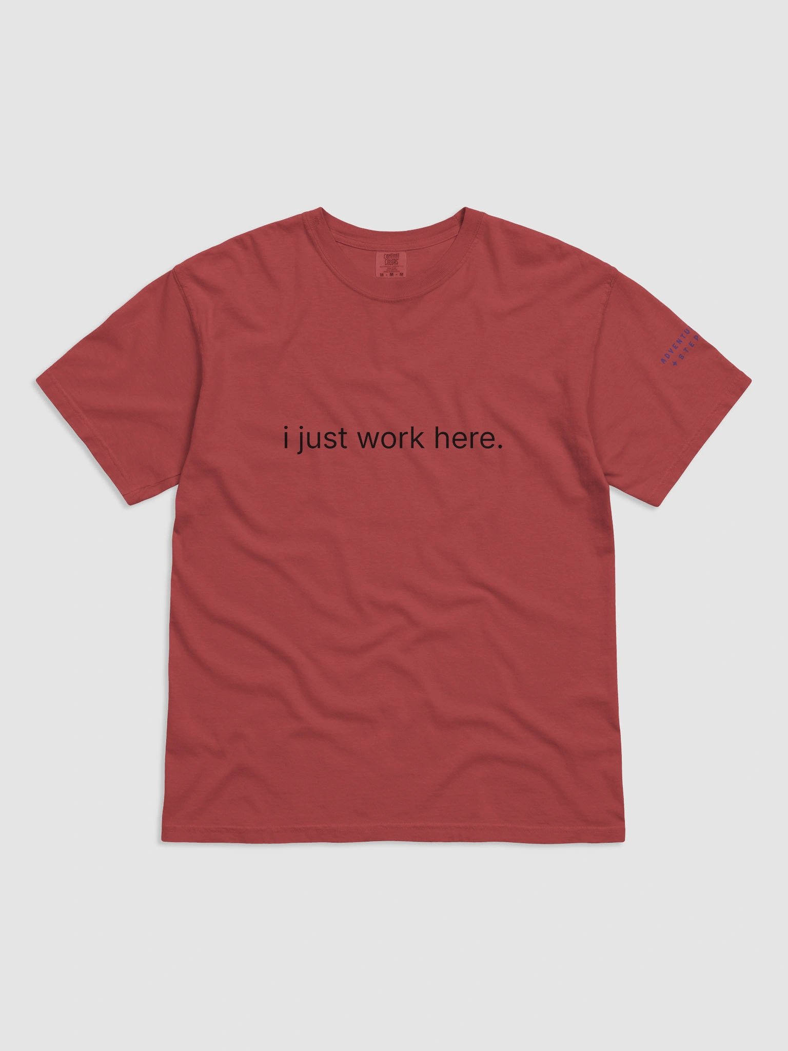 I just work here [Simple Version] T-Shirt product image (61)