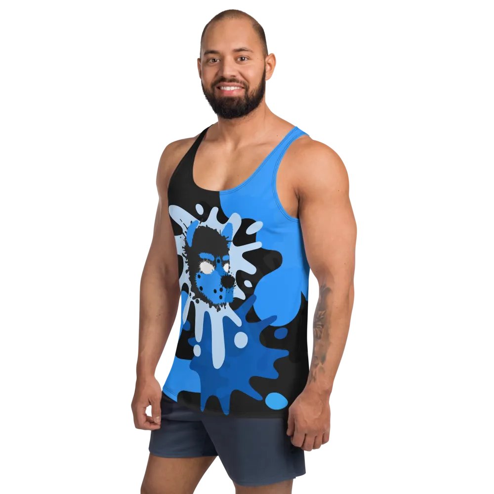 Dark Chaos Splatter Tank - Blue product image (4)