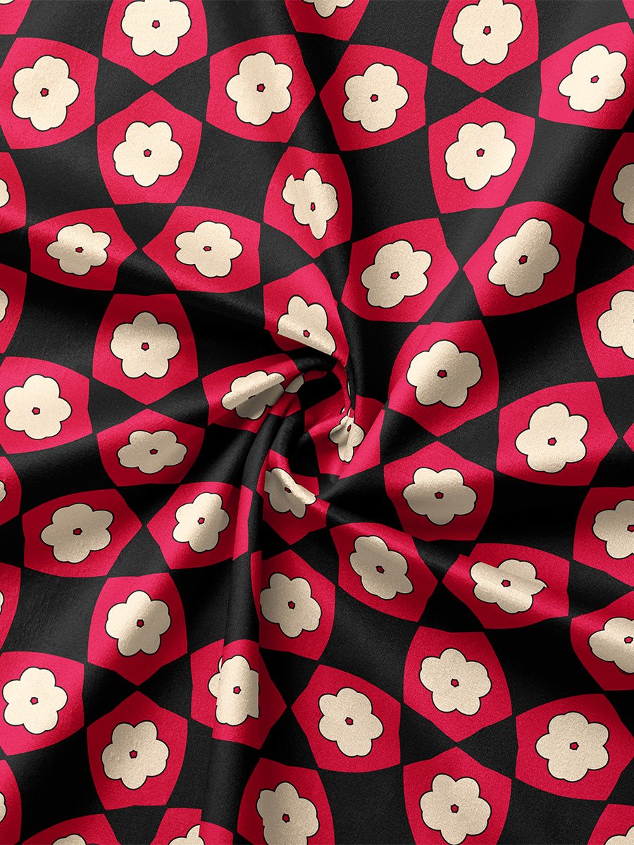Groovy Moonlit Flowers Seamless Pattern product image (3)