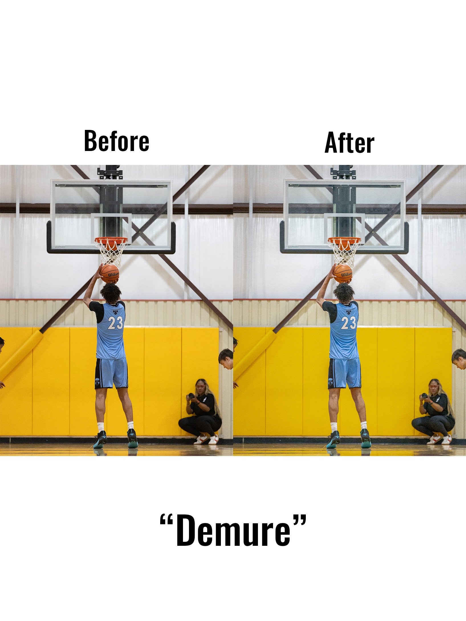 Demure Pack - Sports Photography Presets product image (3)