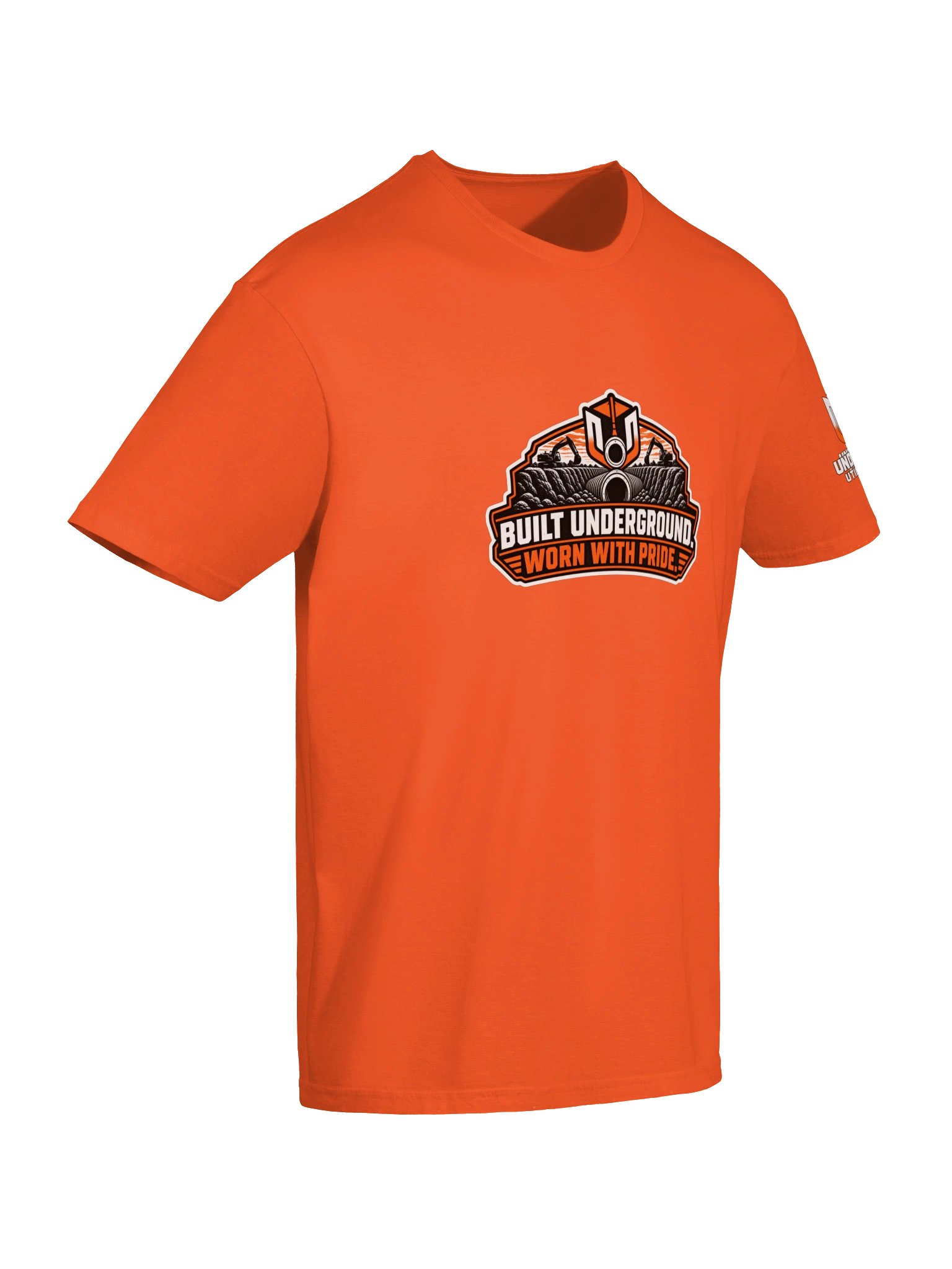 UUB Built Underground Tee — Orange product image (26)