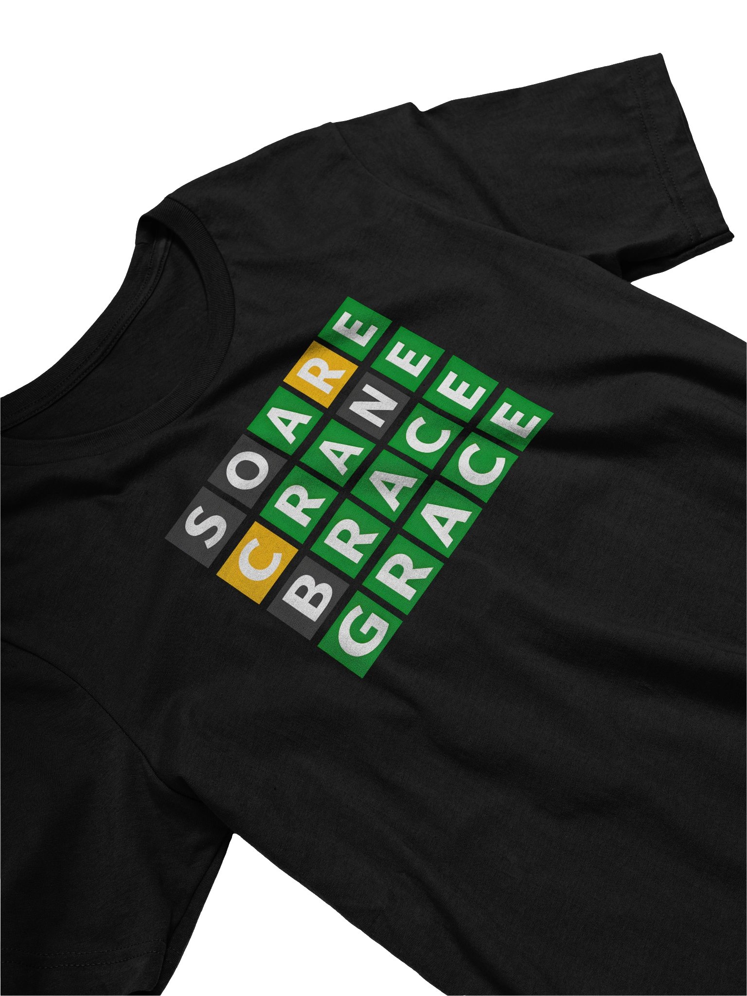 Wordle Grace Daily Puzzle T-Shirt - Grit and Grace Word Game Tee product image (3)