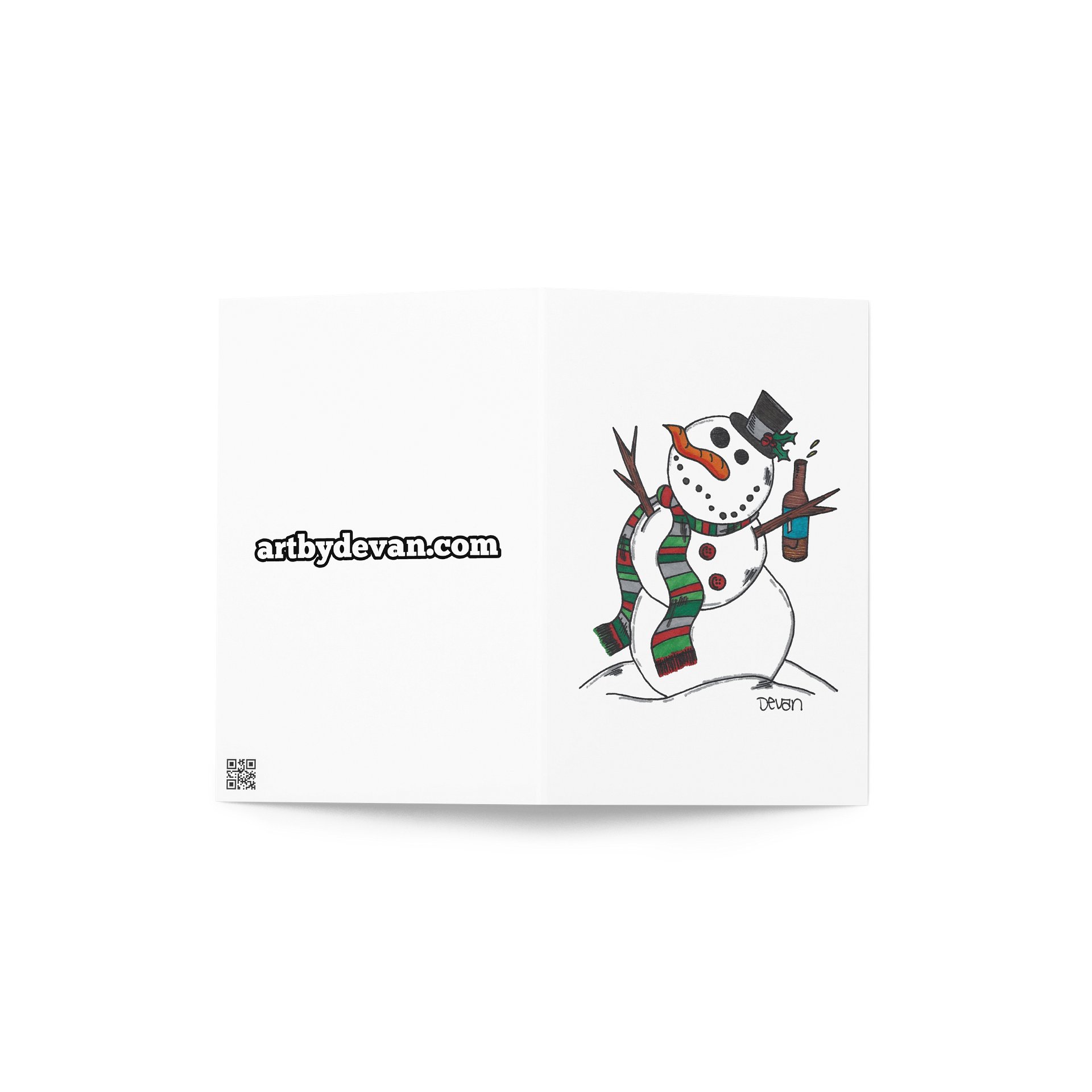 Snow Peeps: Boozey Card product image (2)