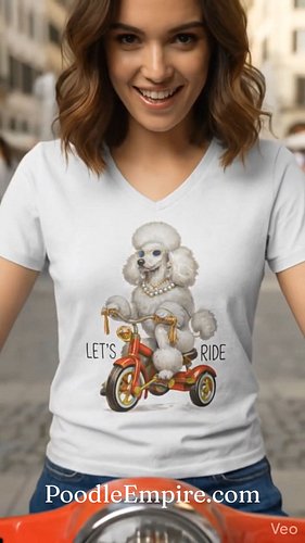 Cruising through life with a little poodle attitude. 🐩✨

Our latest Poodle Empire tee brings playful style wherever you roll ...