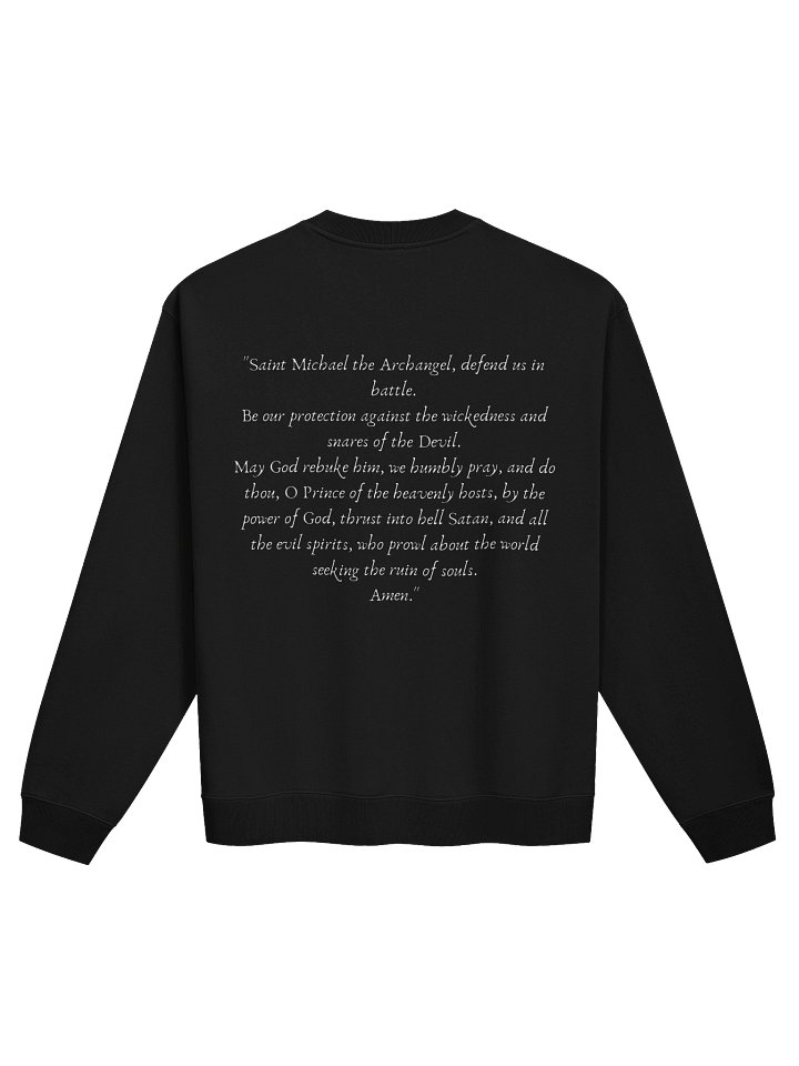 St. Michael Prayer Sweatshirt product image (2)