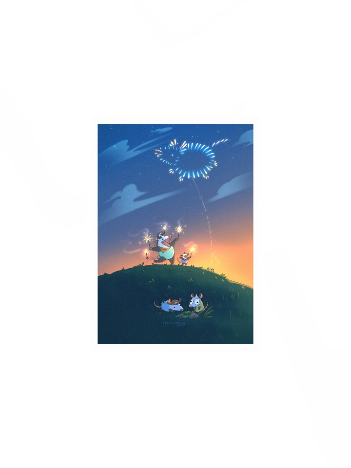 Sparklers Print product image (1)
