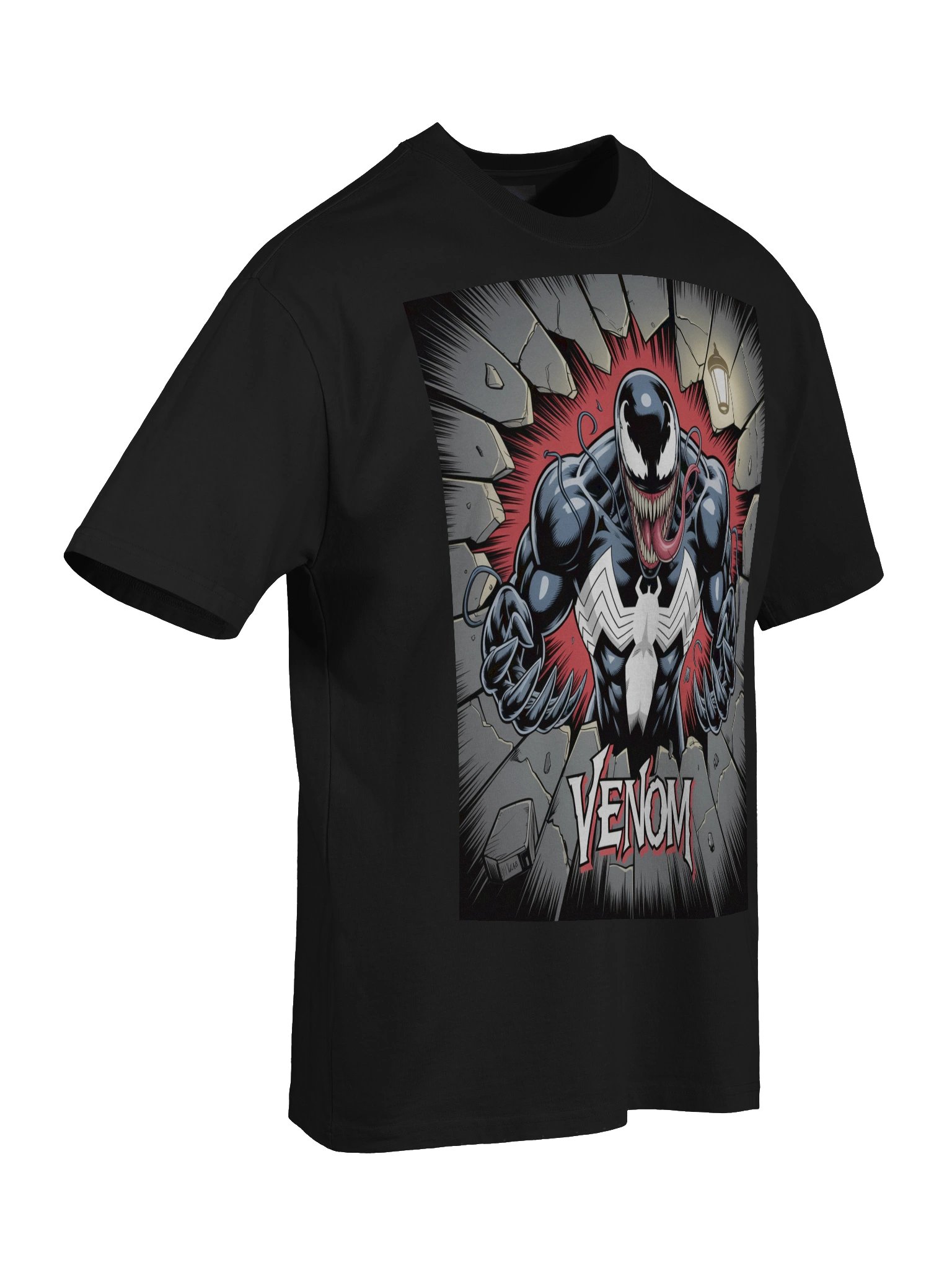 Lantern Breach: Venom Faded Oversized Tee product image (8)