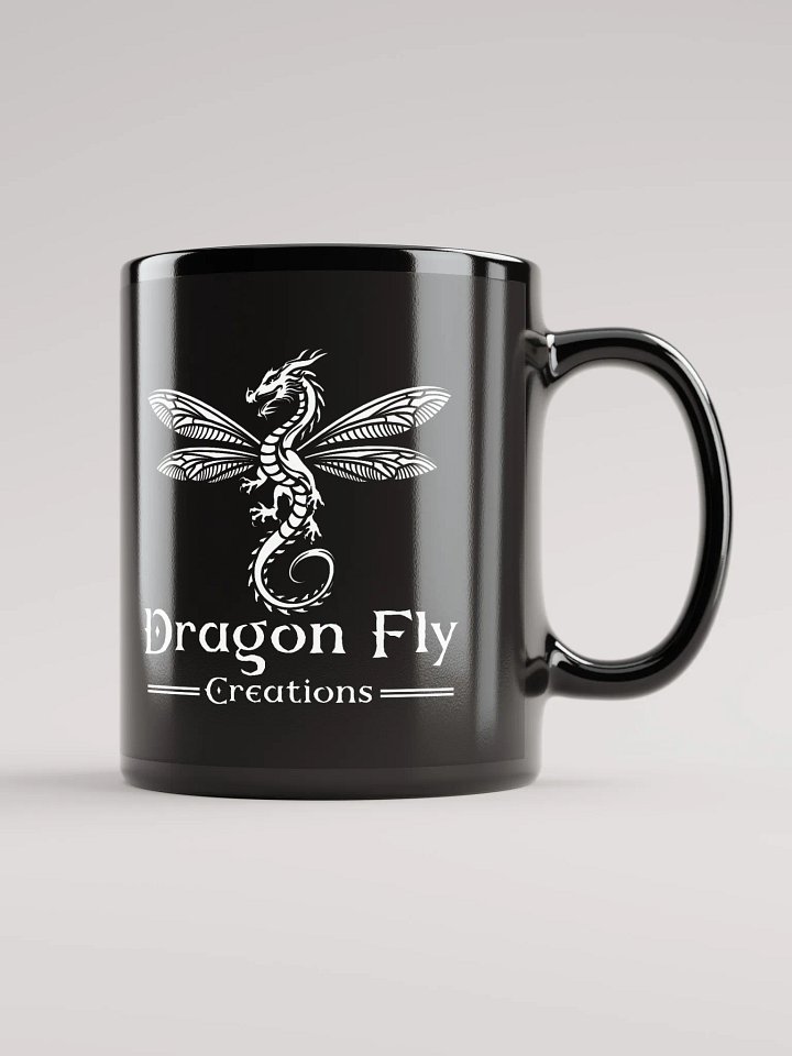 Dragon Fly Creations Black Mug product image (2)