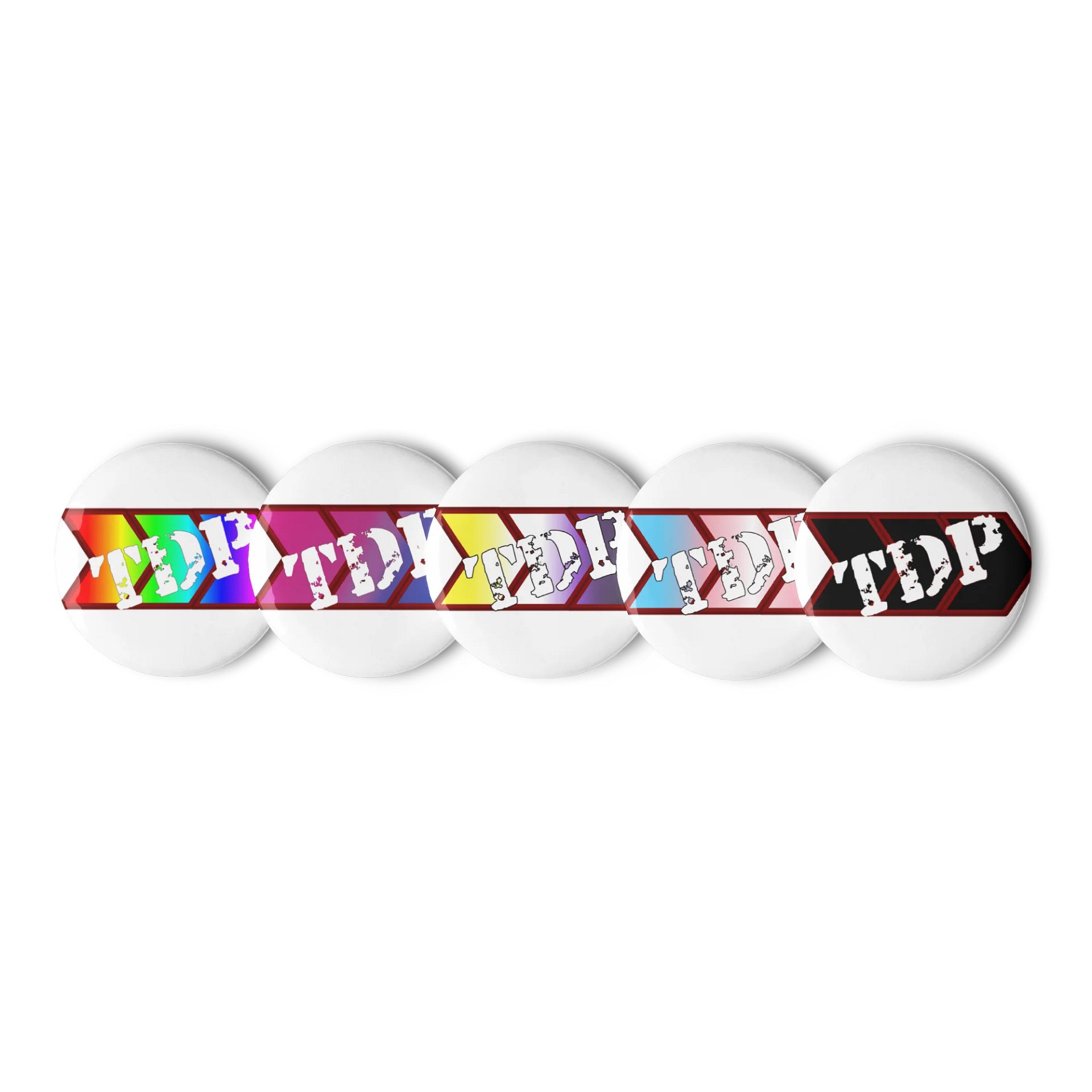 TDP Pride Chevron Pins product image (1)