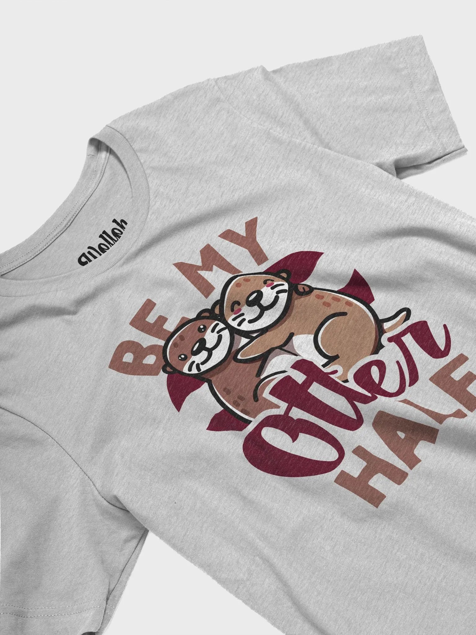 Be My Otter Half T-Shirt – Cute Animal Valentine's Day Shirt product image (4)