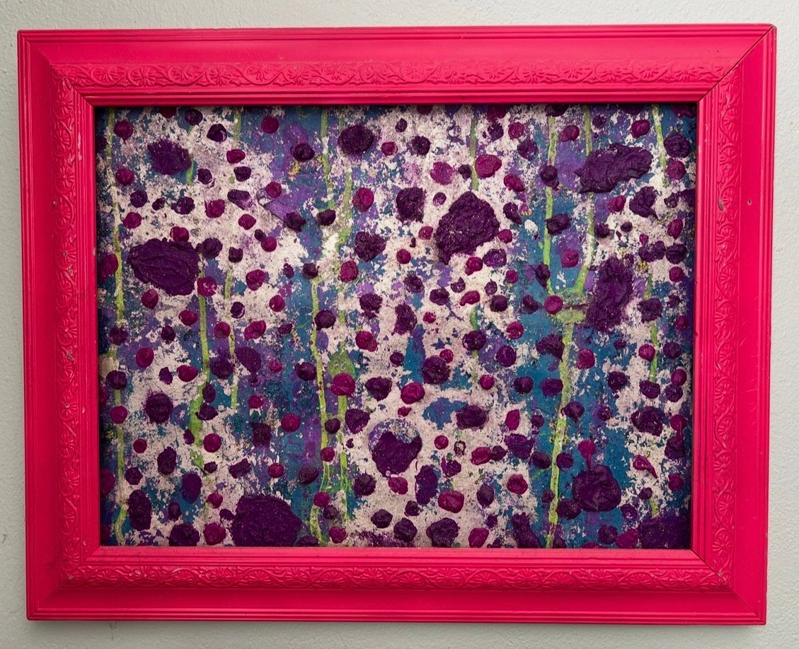 Abstract Painting In Pink Frame product image (1)