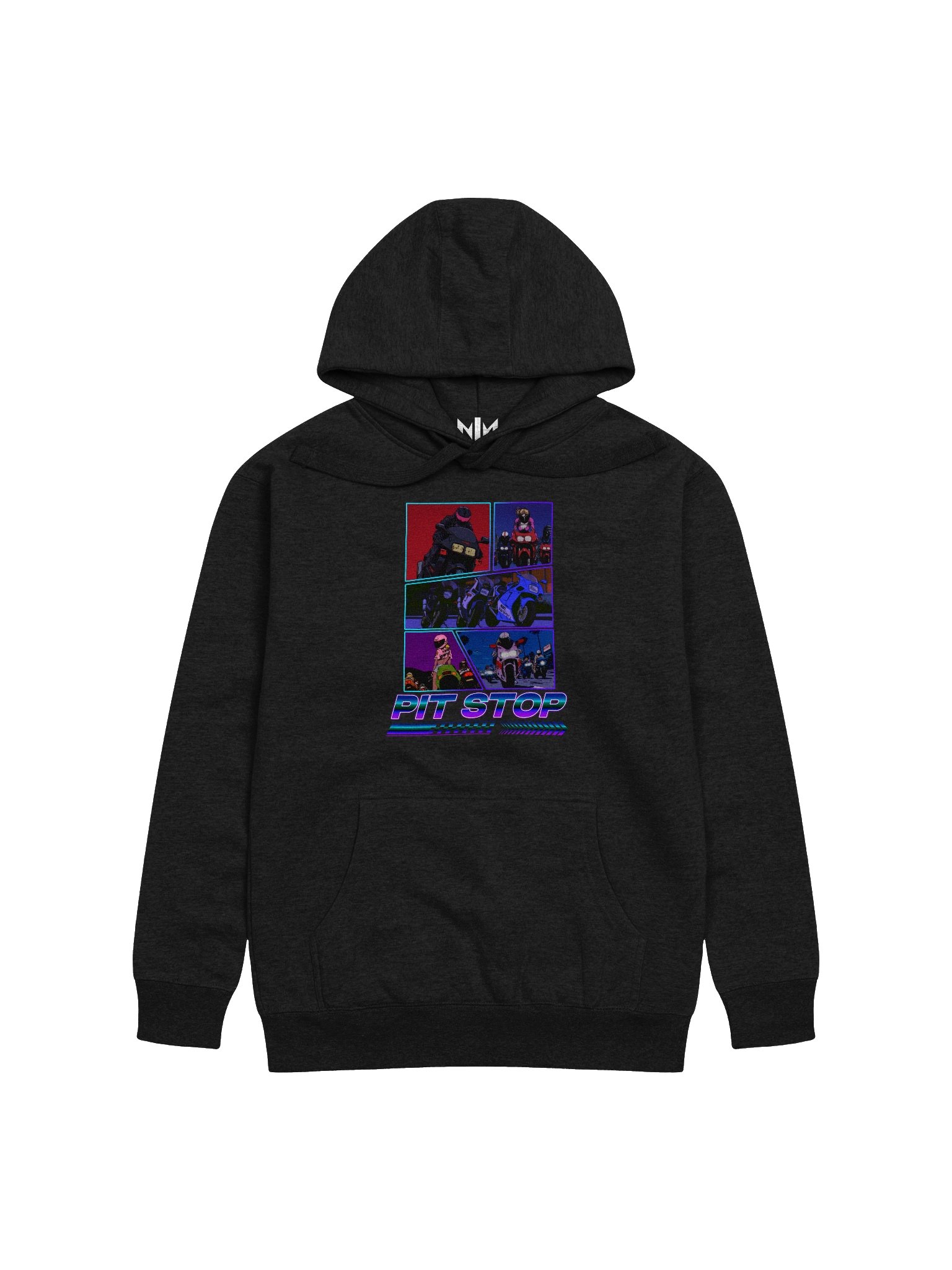 PIT STOP Premium Printed Hoodie product image (1)