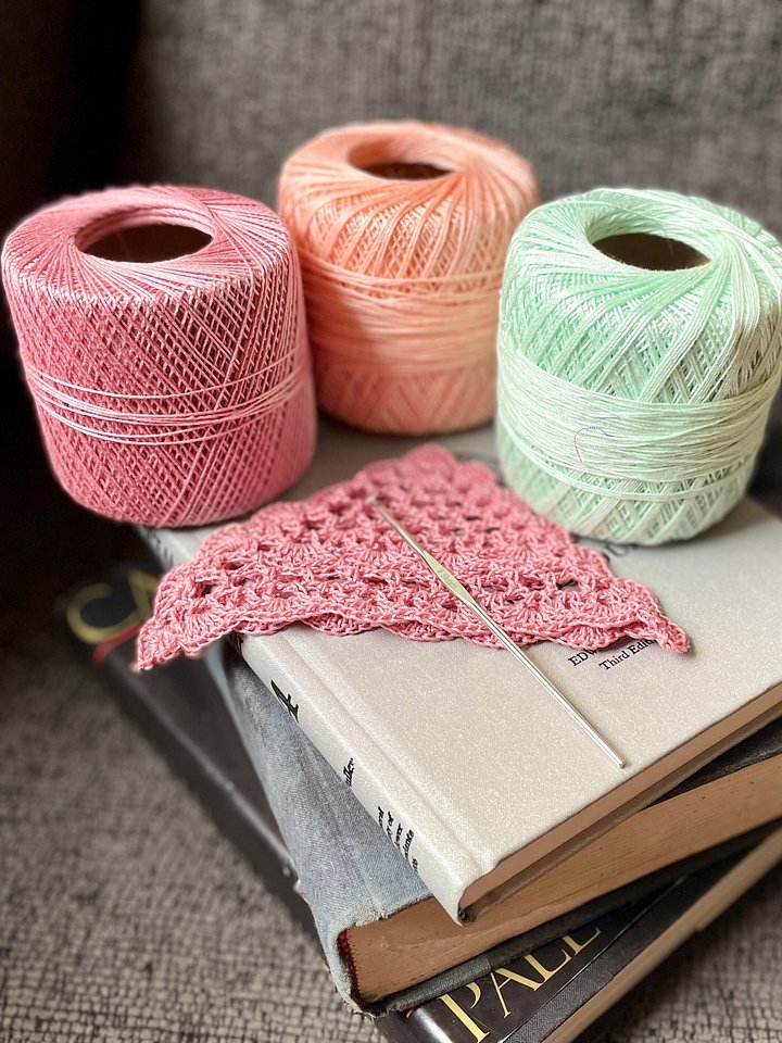 Vintage Crochet Corner Bookmarks Pattern book product image (2)