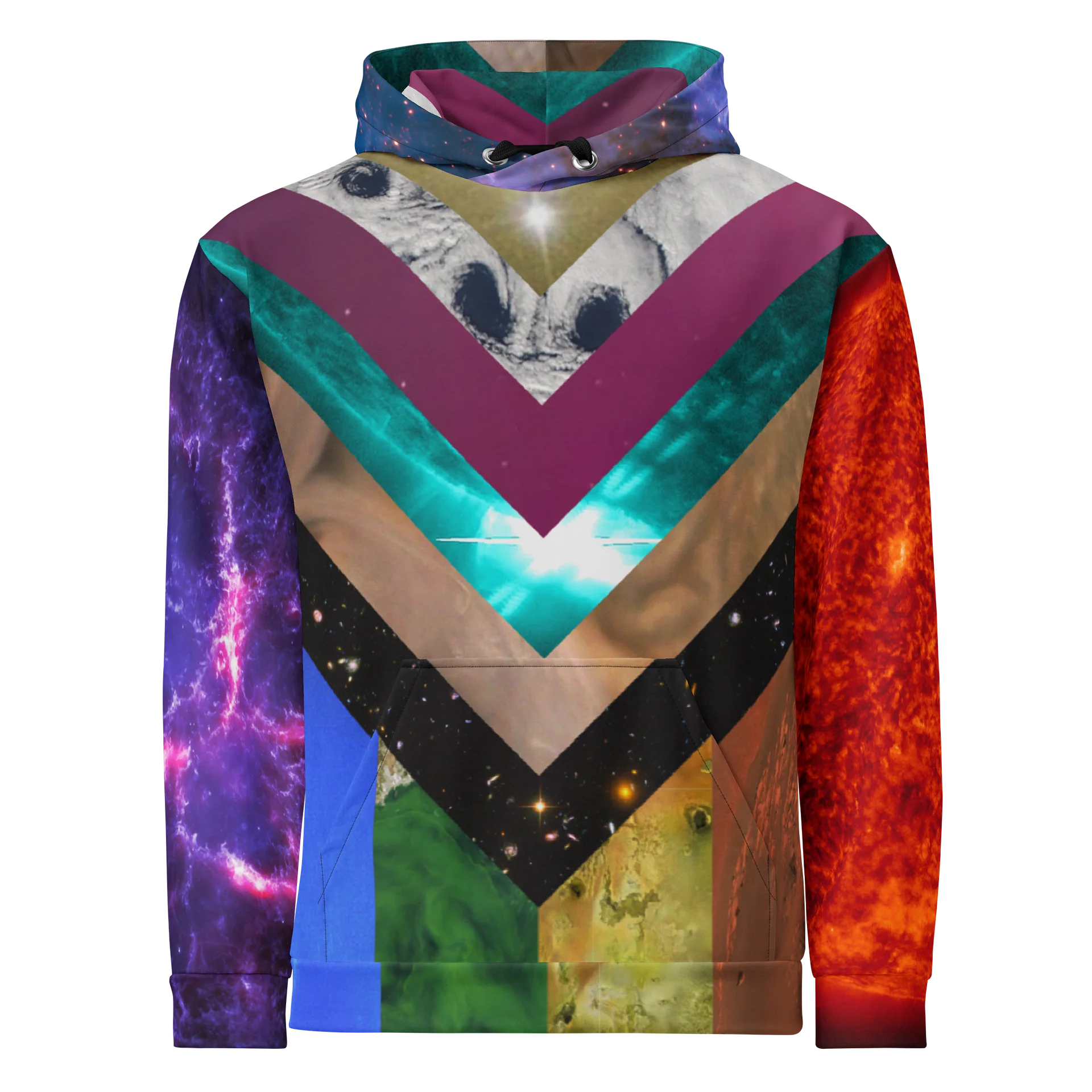 Space Pride Plus-Friendly Hoodie product image (1)