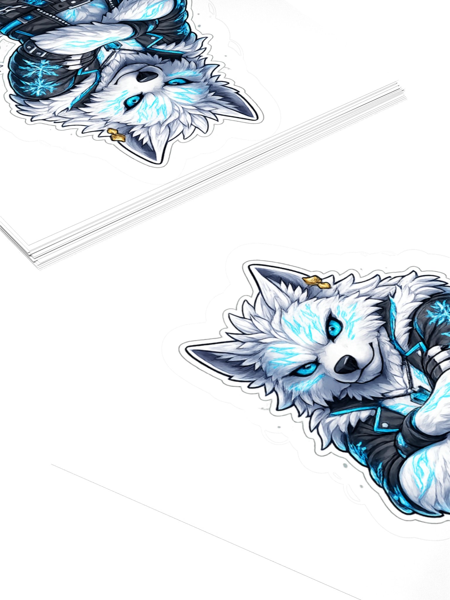 Frostfur Arms Crossed Sticker product image (10)