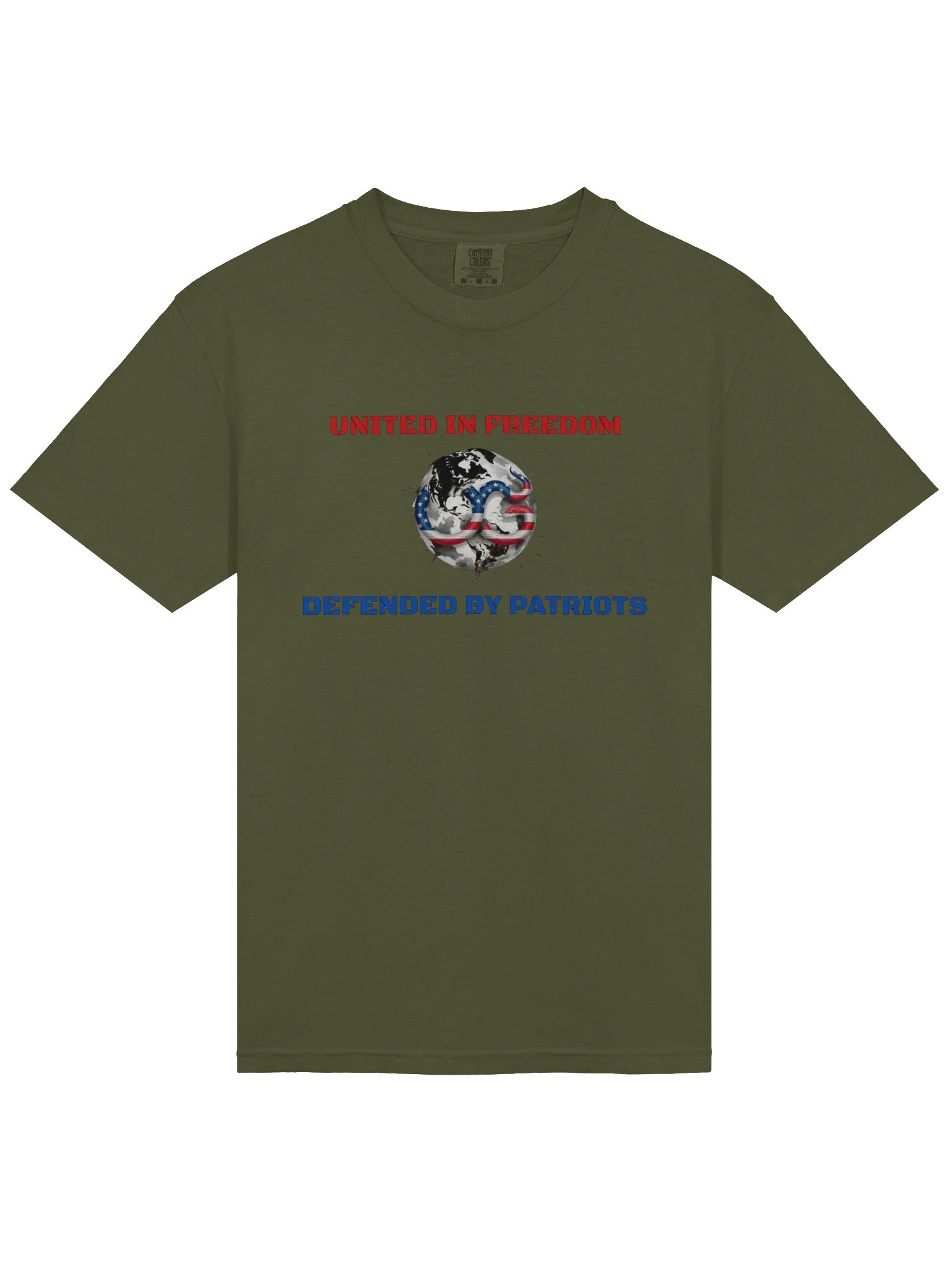 Our Gadsden Flag Logo x Exploding Earth Tee product image (17)