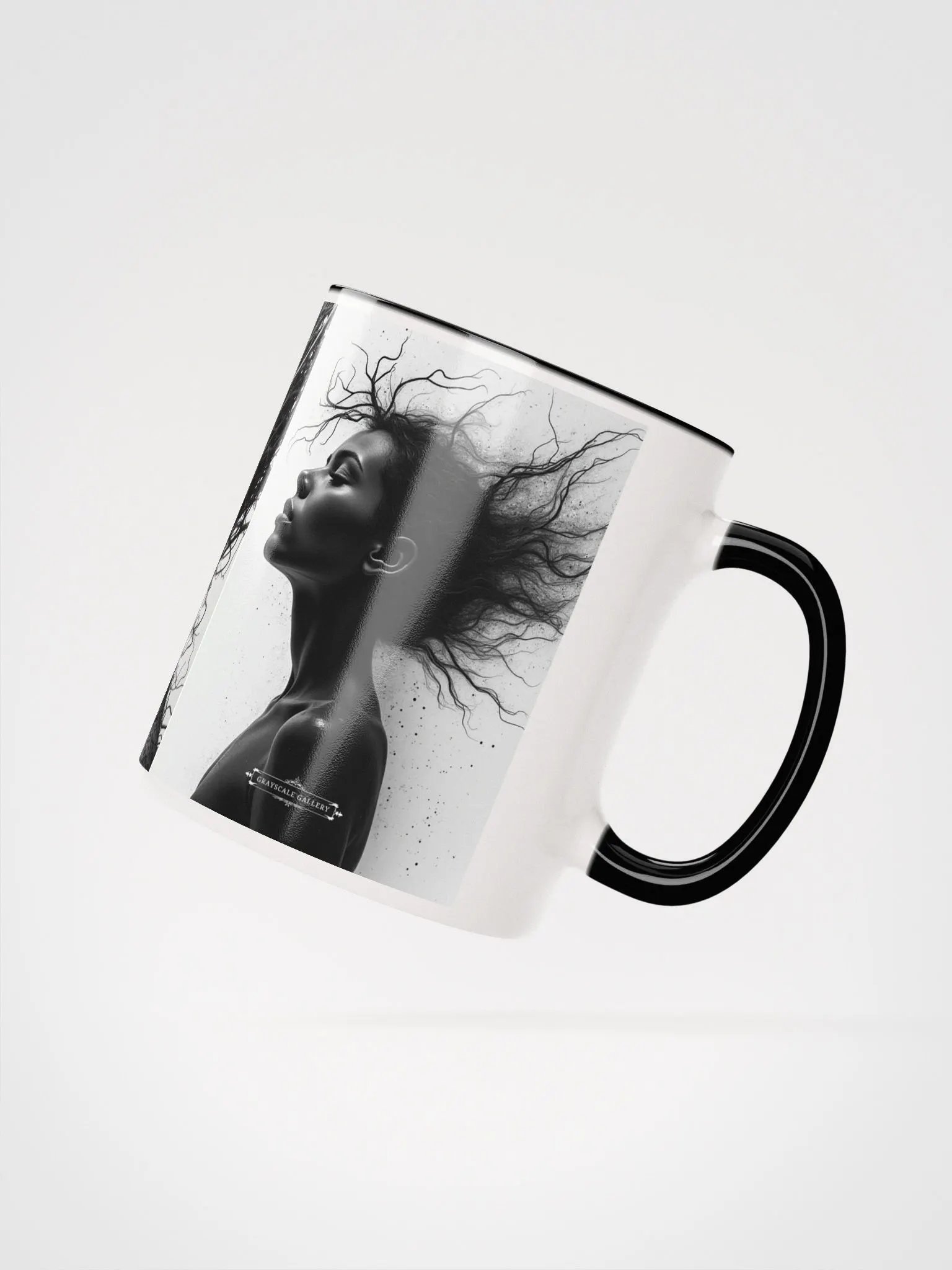 Surreal Women Profile Ceramic Mug product image (3)