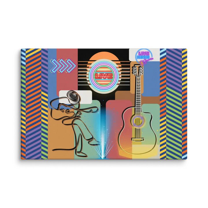 Neon LIVE Music Canvas Collection product image (1)