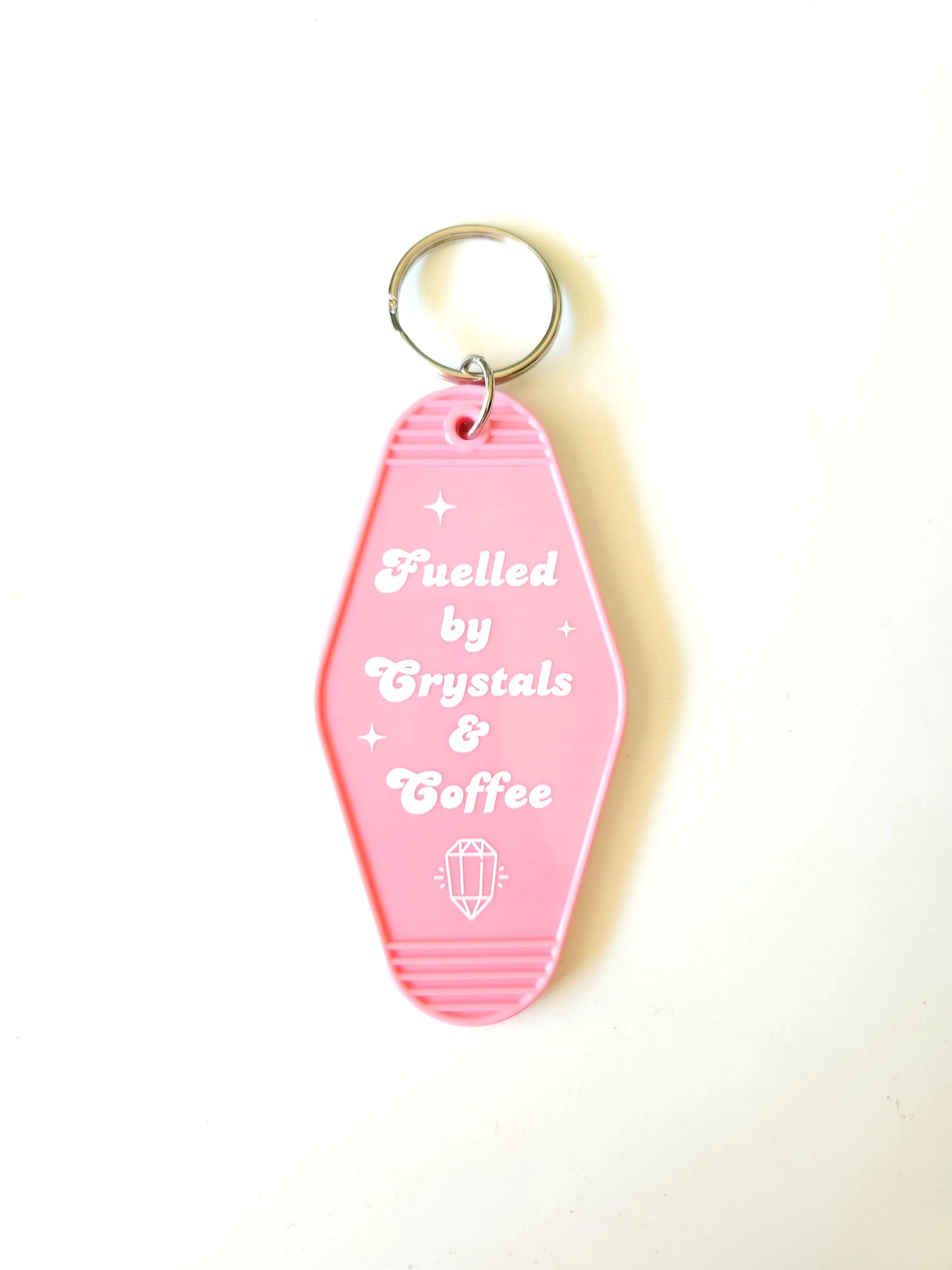 Crystals & Coffee keychain product image (1)