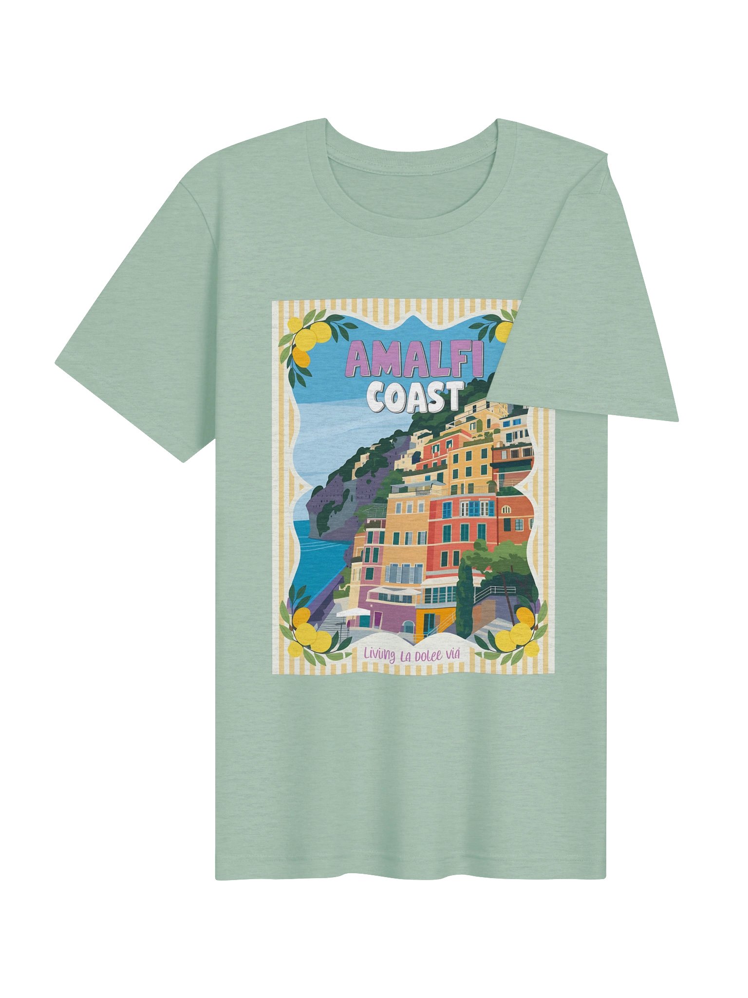 Amalfi Coast La Dolce Vita T-Shirt product image (7)