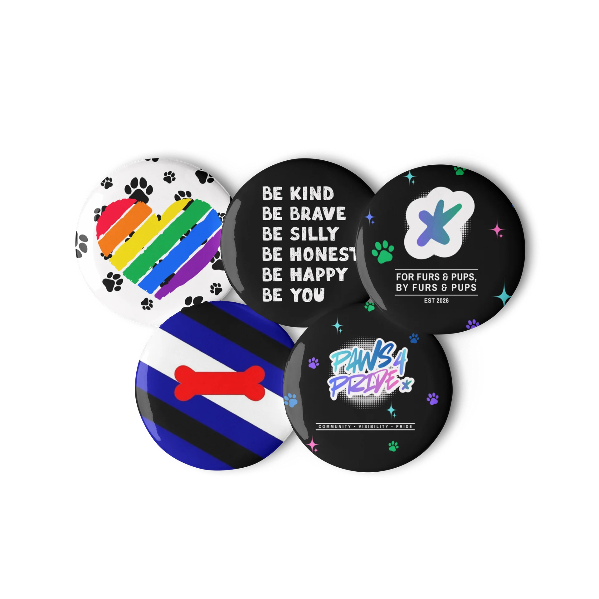 Paws4Pride Pins product image (2)