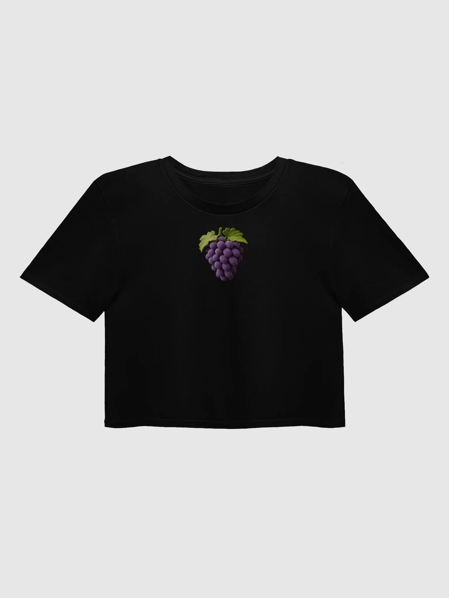 CozyAvocado Women's Premium Grape Slice Crop Top #1 product image (1)
