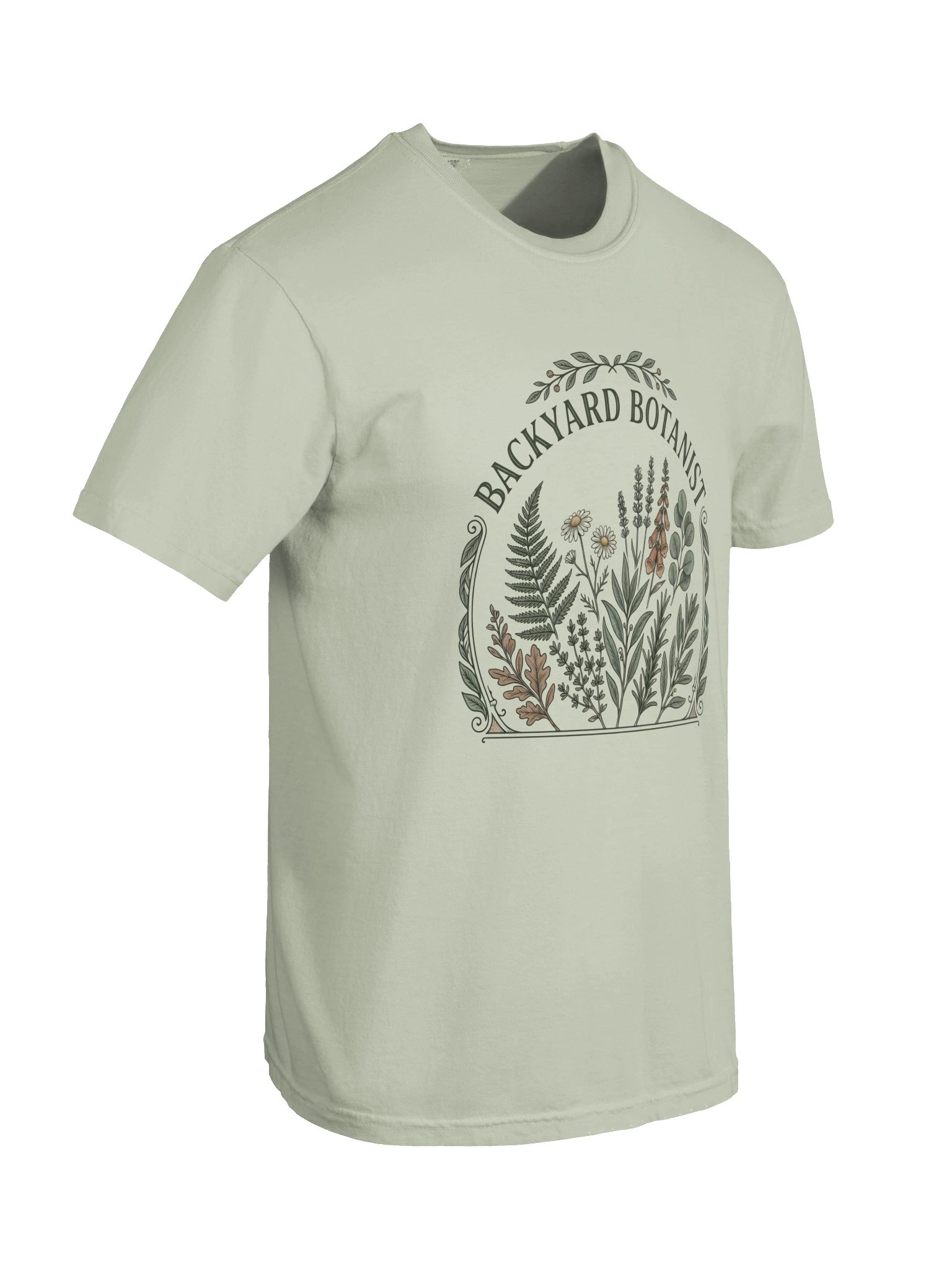 Backyard Botanist T-Shirt – Botanical Nature Graphic Tee product image (4)