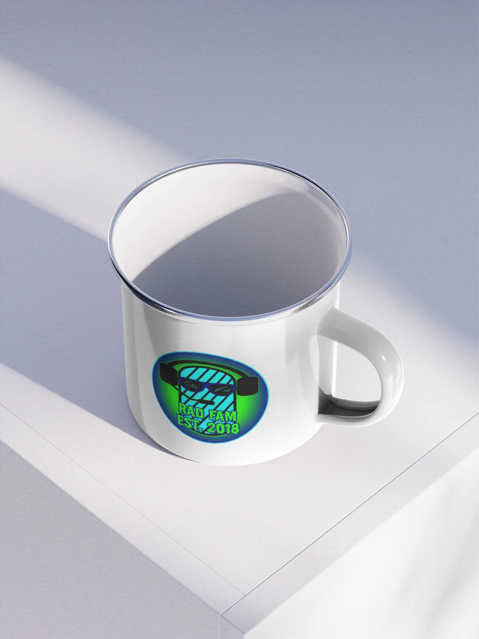 Rad Fam Enamel Mug product image (3)