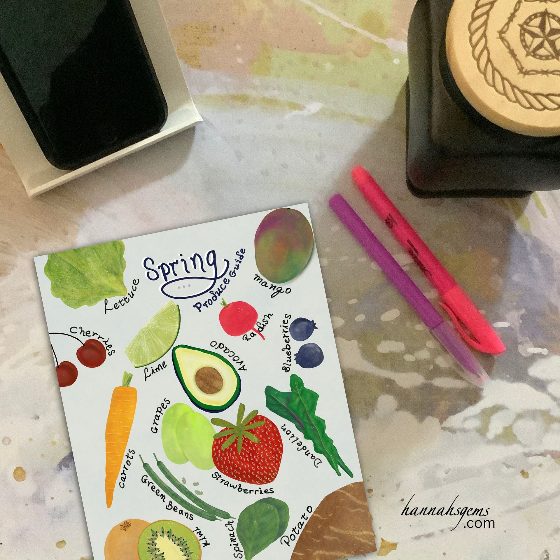 Seasonal Produce Guides product image (2)