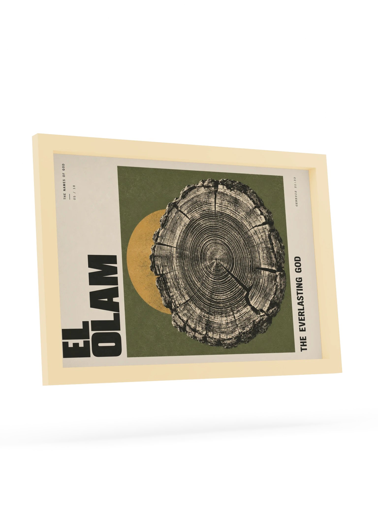 El Olam | Names of God Framed Print product image (17)