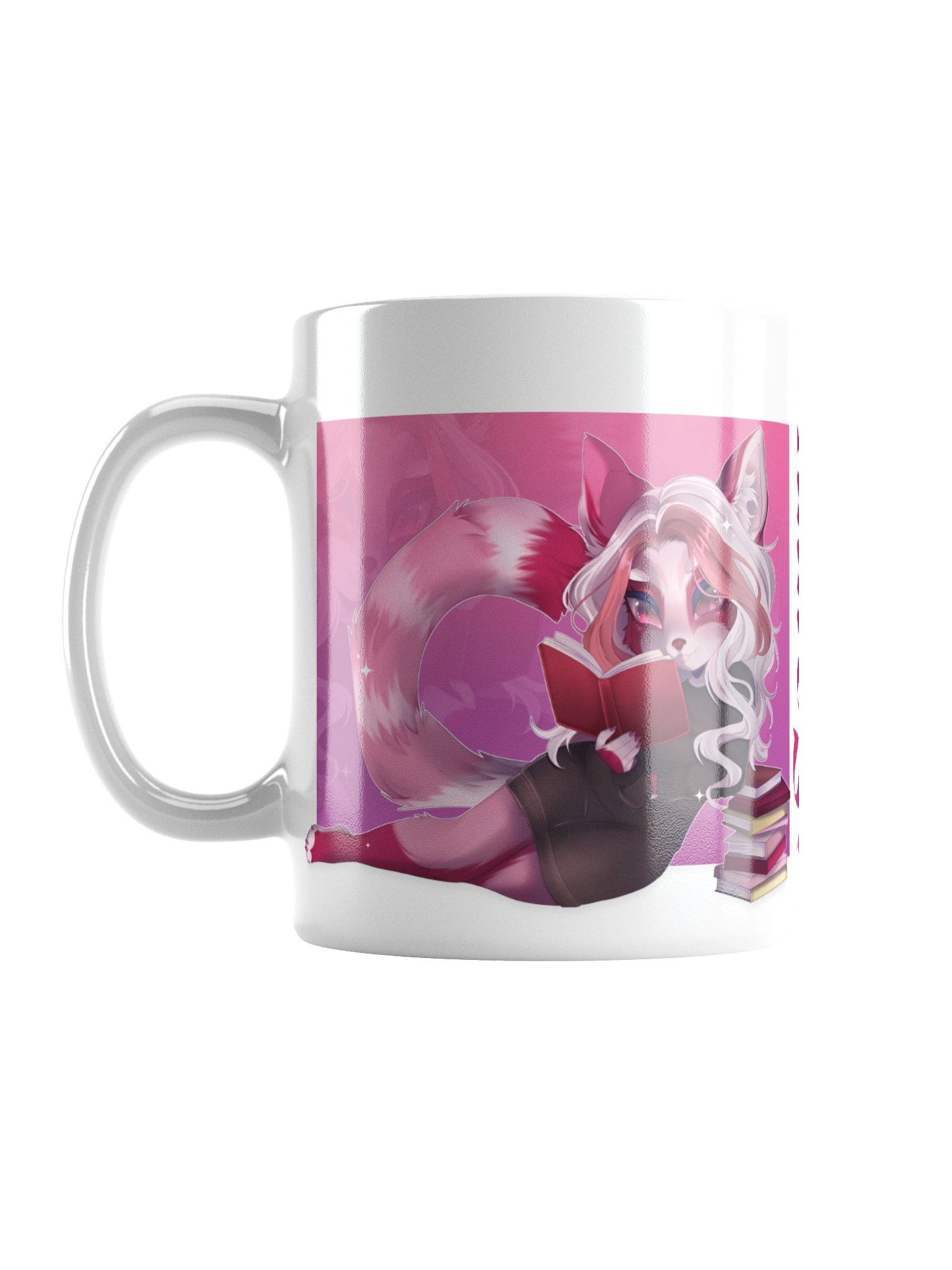 Fully Booked - White Ceramic Mug product image (3)