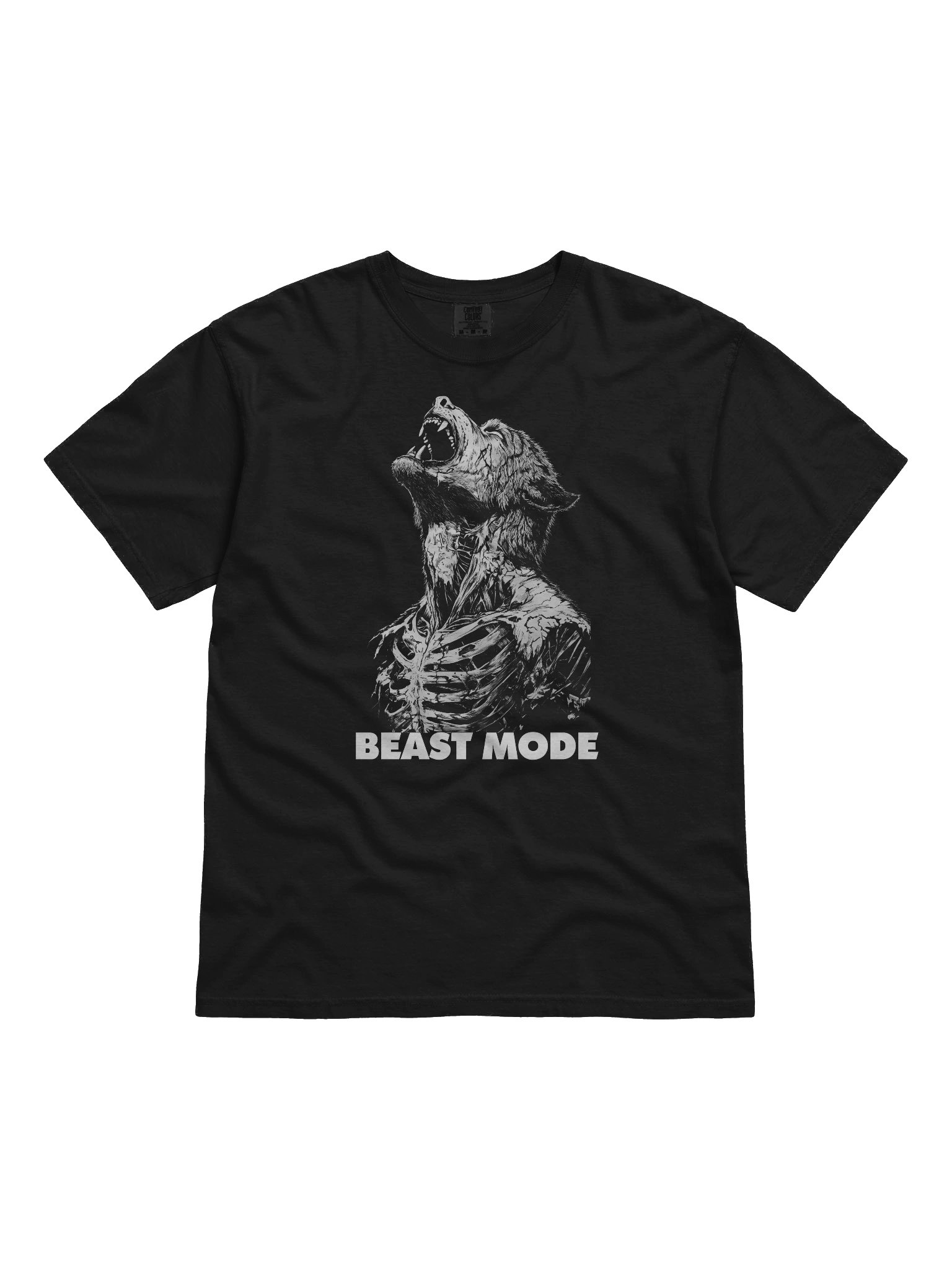 Beast Mode - Werewolf Howling Transformation Monster Horror T-Shirt product image (1)