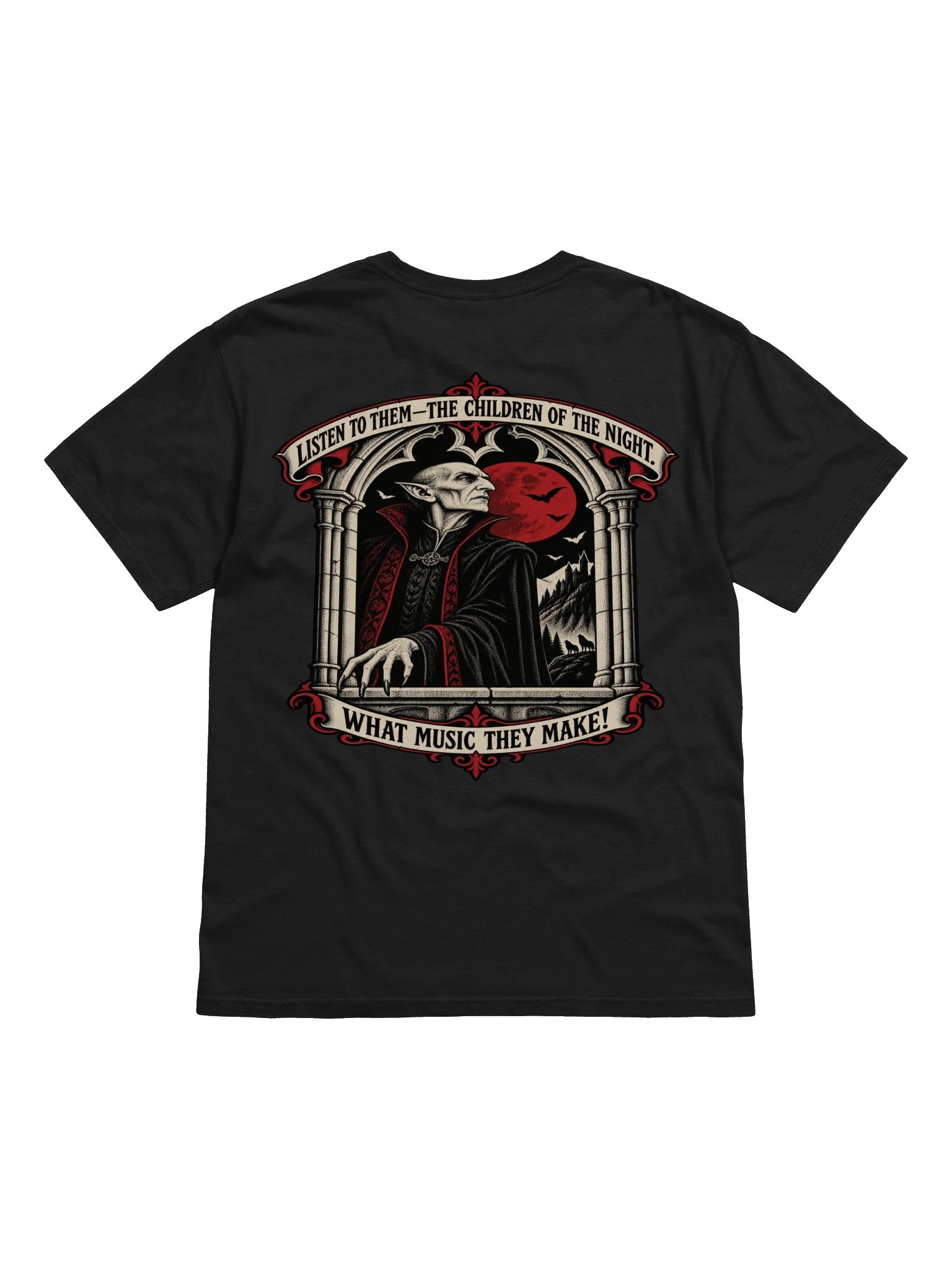 Count Dracula Vampire T-Shirt | Children of the Night product image (8)