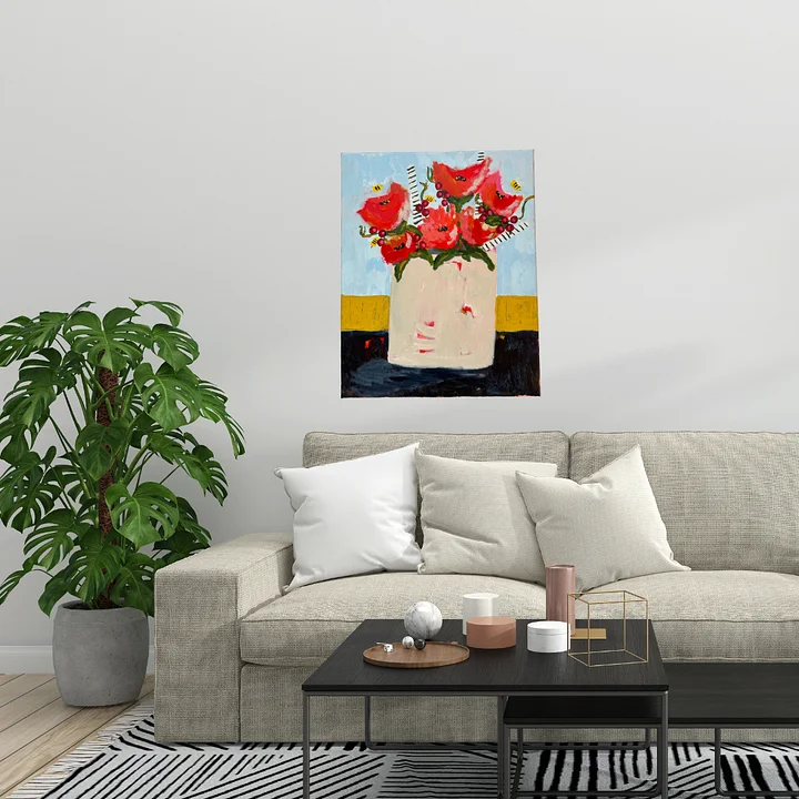 Original Painting: Bloom Wild, Honey product image (1)