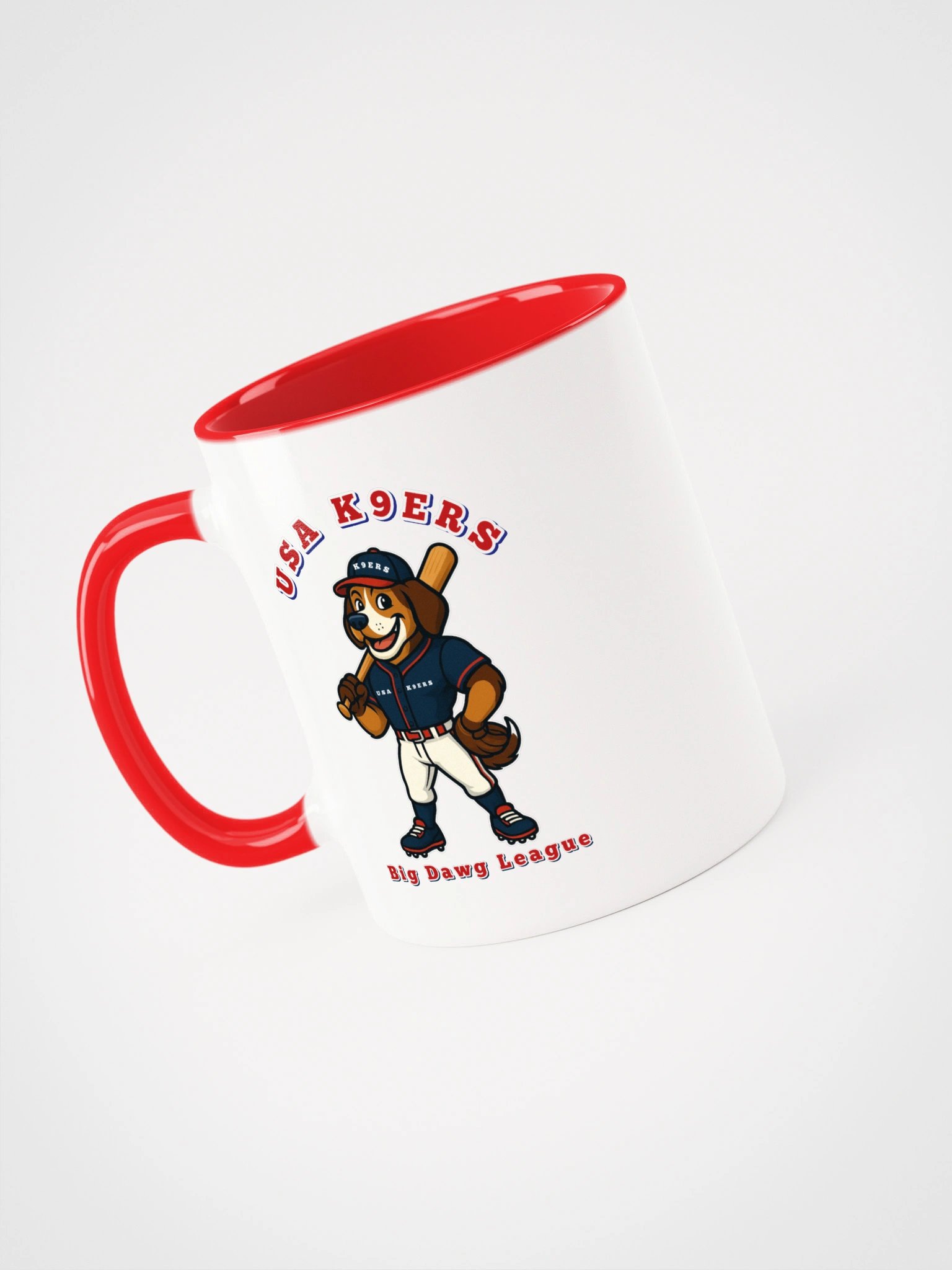 USA K9ERS™ Beagle Baseball Ceramic Mug product image (2)