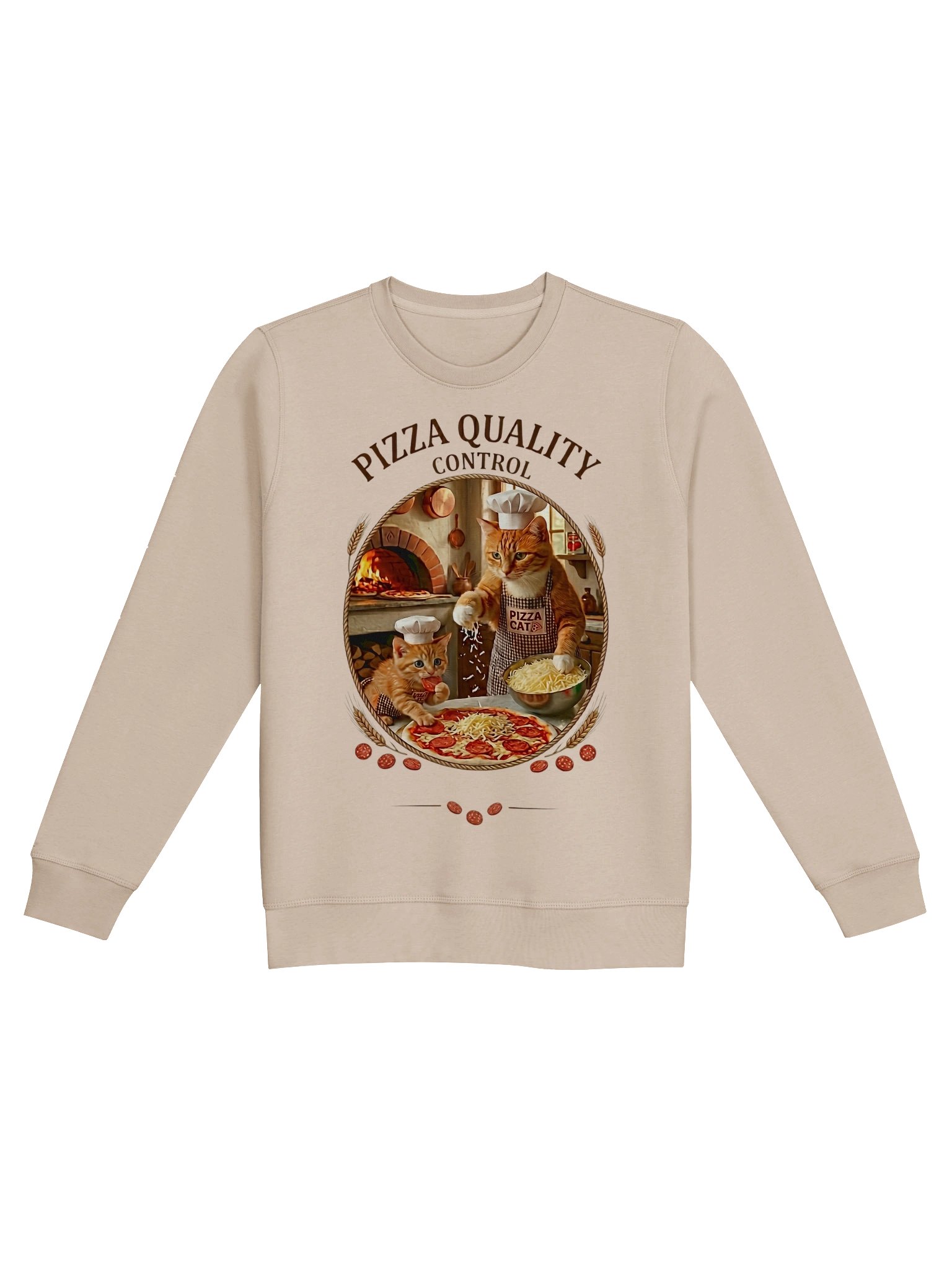 T&S : Pizza Quality Control - Sweatshirt product image (9)