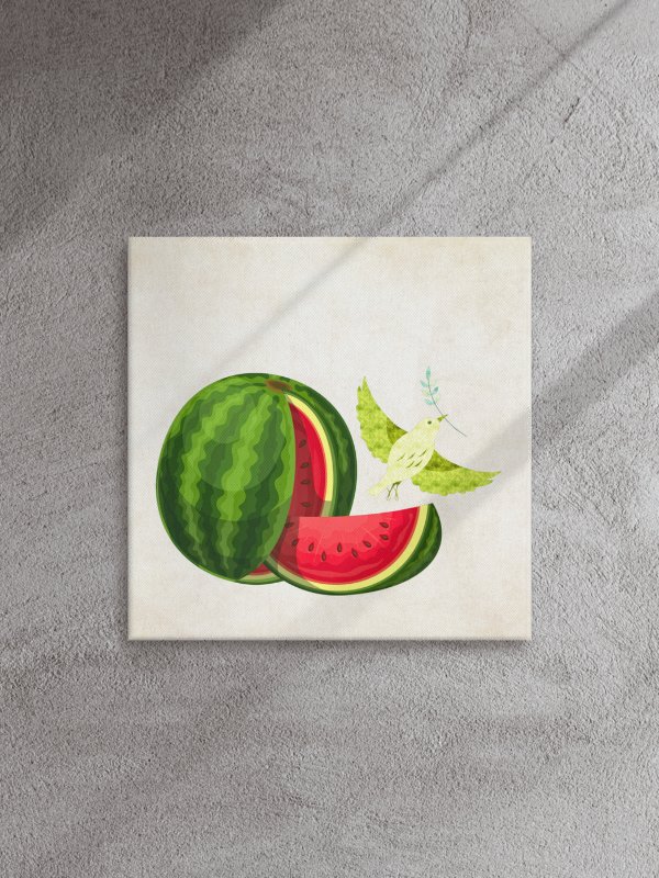 Watermelon Freedom on canvas product image (9)