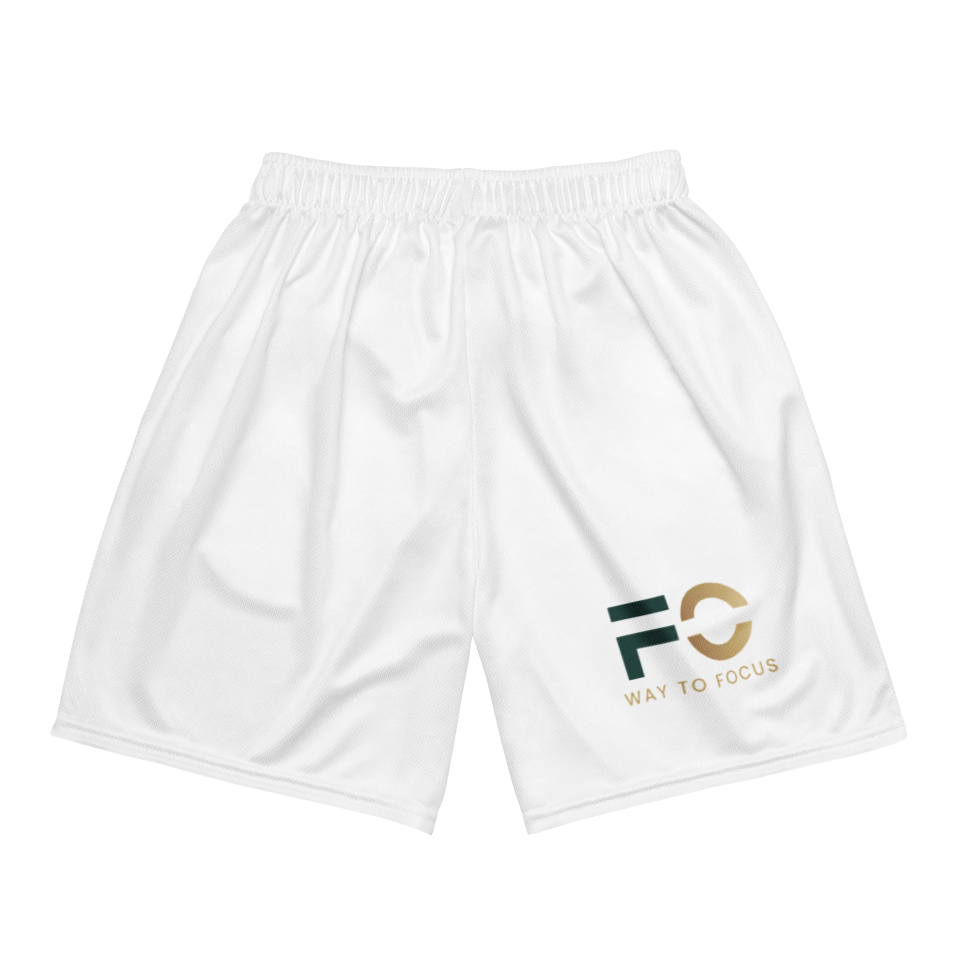 FOCUS Shorts — White product image (6)