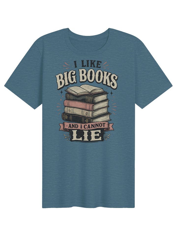 I Like Big Books Vintage Tee product image (6)