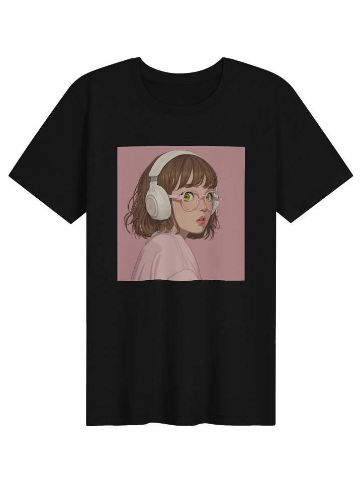 Pink Beats Portrait Tee product image (1)