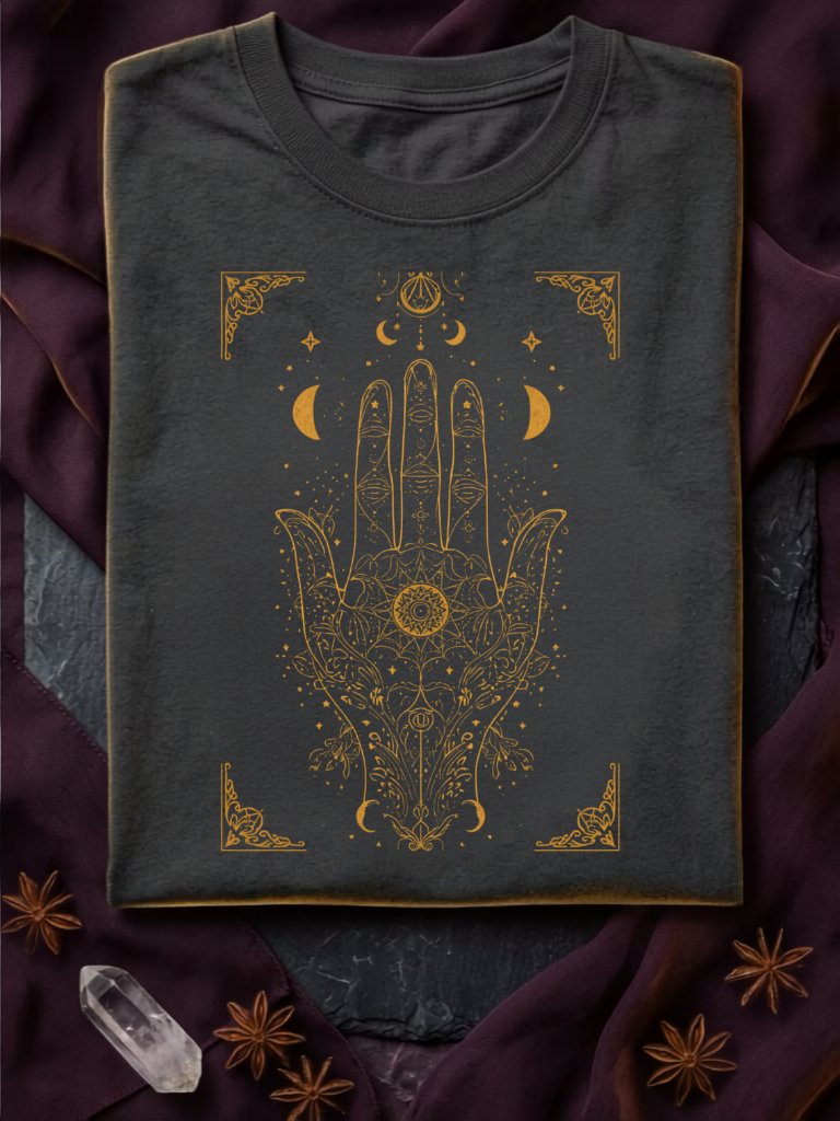 Golden Mystical Hand Tee product image (1)
